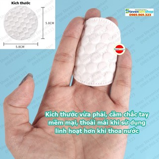 Bông tẩy trang Massage 100 miếng
