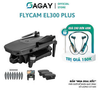 Flycam mini L300 động cơ không chổi than , máy bay điều khiển từ xa có GPS tự bay về, điều khiển thông minh cho người mớ