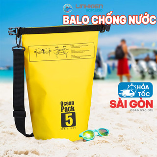 Balo Chống Nước 5L Túi PVC Khô Cho Các Hoạt Động Ngoài Trời Du Lịch Biển