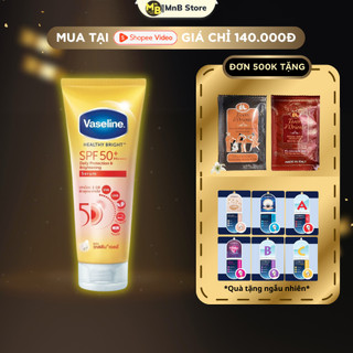 Serum Dưỡng Thể Vaseline Chống Nắng Sáng Da 300ml Healthy Bright Daily Protection & Brightening Serum SPF 50+ PA++++