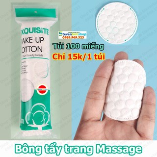 Bông tẩy trang AURA 150 miếng