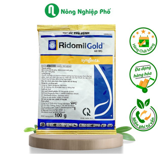 Ridomil Gold 68WG phòng ngừa nấm bệnh trên nhiều loại cây trồng - Túi 100 gram