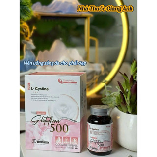Viên Uống Sáng Da Glutathione 500 hộp 30 viên