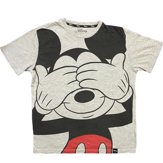 Áo thun hoạt hình nhật 2hand siêu phẩm chính hãng disney mickey size l độ mới cao