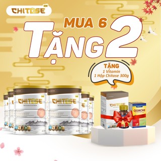 Mua 6 tặng 2 sữa dinh dưỡng chitose dành cho người cao tuổi từ nhật bản hiweight