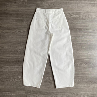 Quần kaki nữ ống thụng