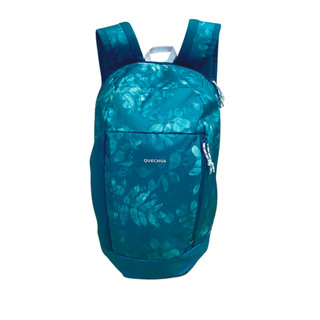 Balô Đi Bộ/ Hiking QueChua 10L– Xanh Họa Tiết Thoải Mái/ Thân Thiện Với Môi Trường/ Nhiều Ngăn/ Bền