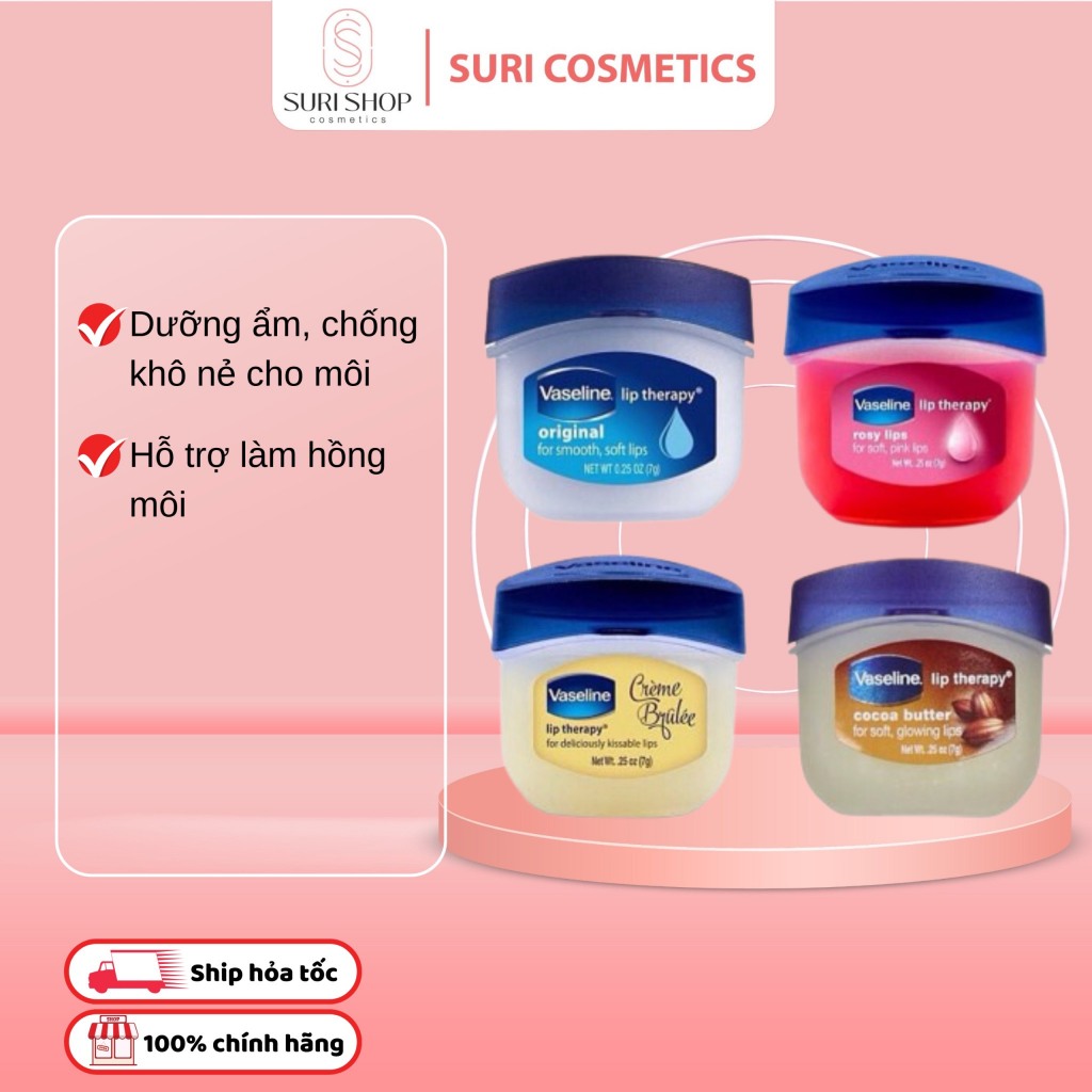 Son Dưỡng Vaseline Lip Therapy 7g