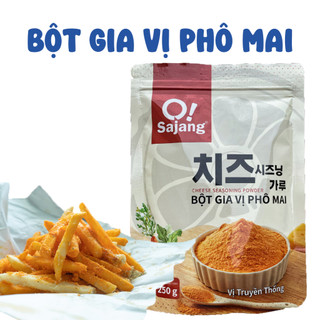 Bột Gia Vị Phô Mai - Bột Phô Mai Vị Truyền Thống gói 250gr - Hàng phân phối