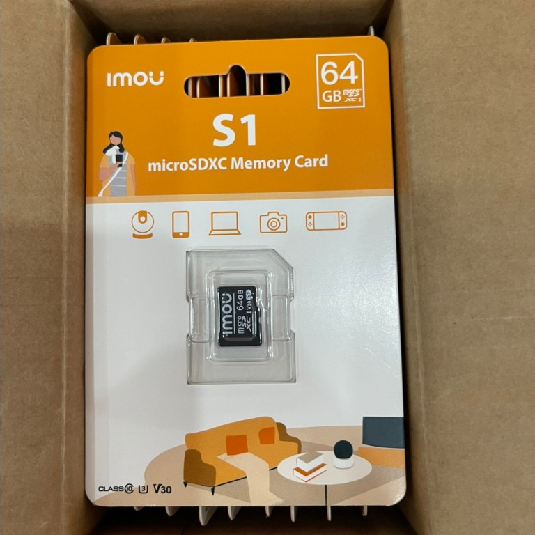 Thẻ Nhớ IMOU 64GB T1 Micro SD Tốc Độ Cao - Bảo hành 5 năm