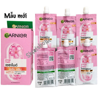 💐(4/2027) Kem Dưỡng Da Garnier Sakura tuýp 7ml