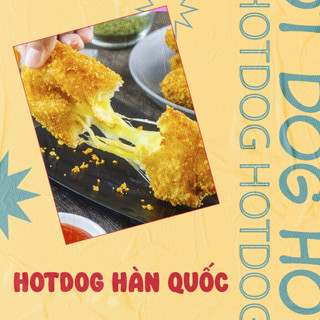 Xúc xích hotdog phô mai hàn quốc - 500g