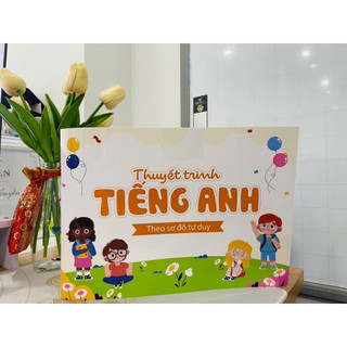 Sách -thuyết trình tiếng anh theo sơ đồ tư duy
