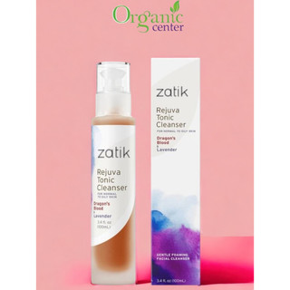  🌿 Sữa Rửa Mặt Hữu Cơ Từ Huyết Rồng Oải Hương Zatik Natural - Mỹ  100ml  🌿 