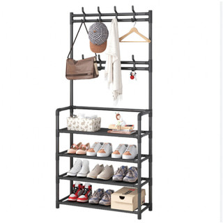 [FREESHIP❤️] KỆ GIÀY ✔️ KỆ ĐỂ GIÀY 5 CHỮ L 5 TẦNG CÓ MÓC TREO TIỆN LỢI