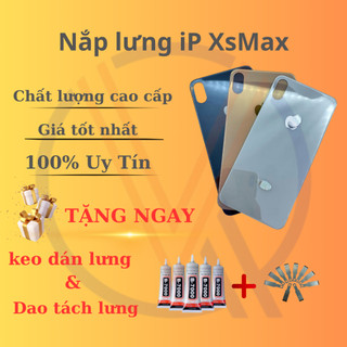 Nắp lưng/ Kính lưng mắt to thay thế cho điện thoại XsMax