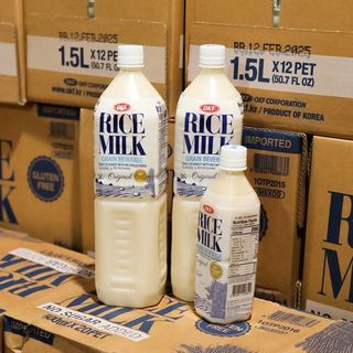 Nước gạo hàn quốc okf chai 1,5l - sữa gạo không đường rice milk