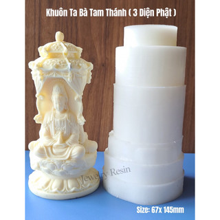 Khuôn Ta Bà Phương Tam Thánh, Khuôn Phật, Khuôn Silicone , Khuôn Epoxy Resin