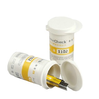 Bộ que thử đường huyết, mỡ máu , uric acid dùng cho máy benecheck plus