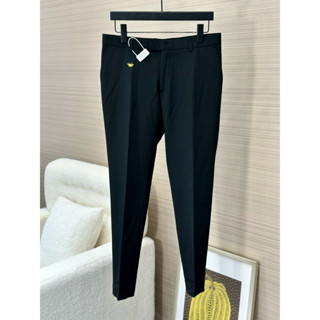 New 2023🎊 Quần âu nam Dior đen thêu ong lịch lãm