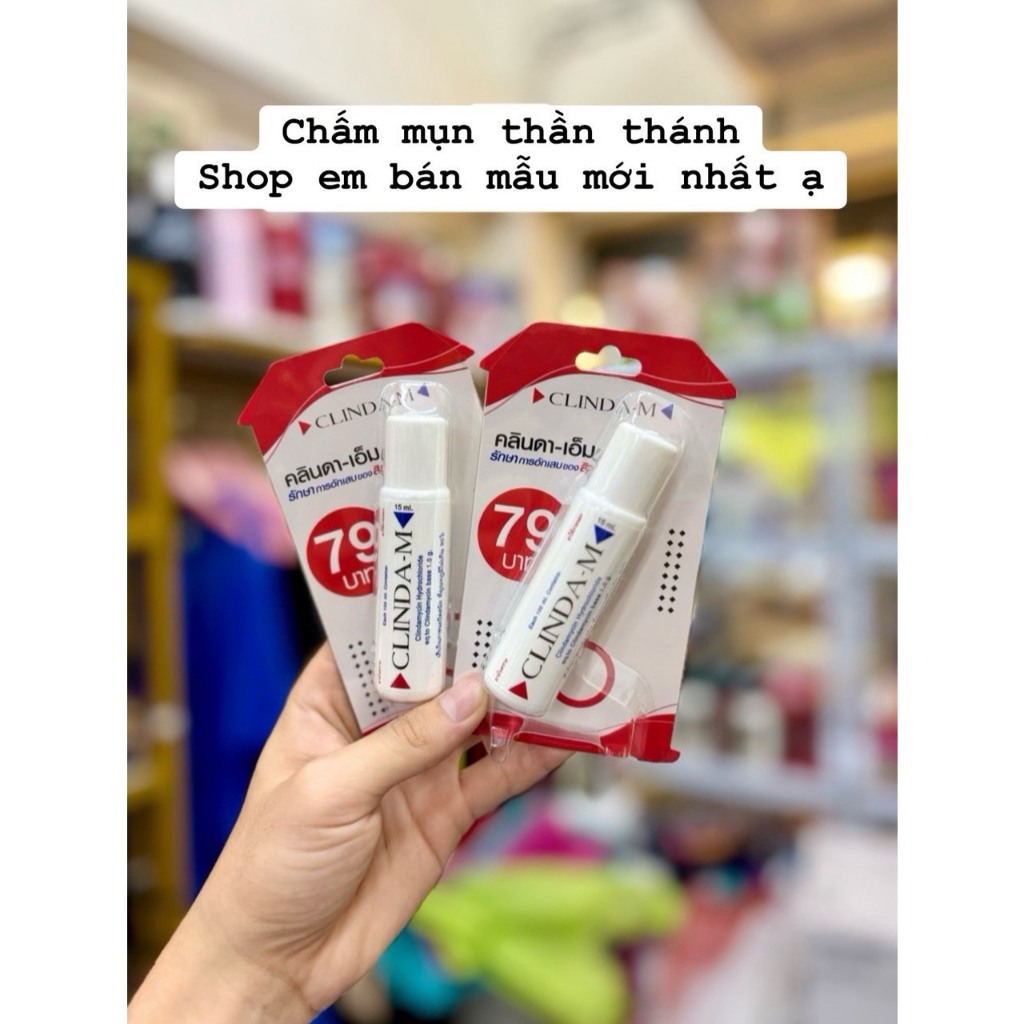 Chấm Mụn Clinda M Thái Lan Tuýp 15ml