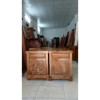 Tủ đầu giường gỗ hương xám nhiều mẫu, táp kê đầu giường tủ cá nhân