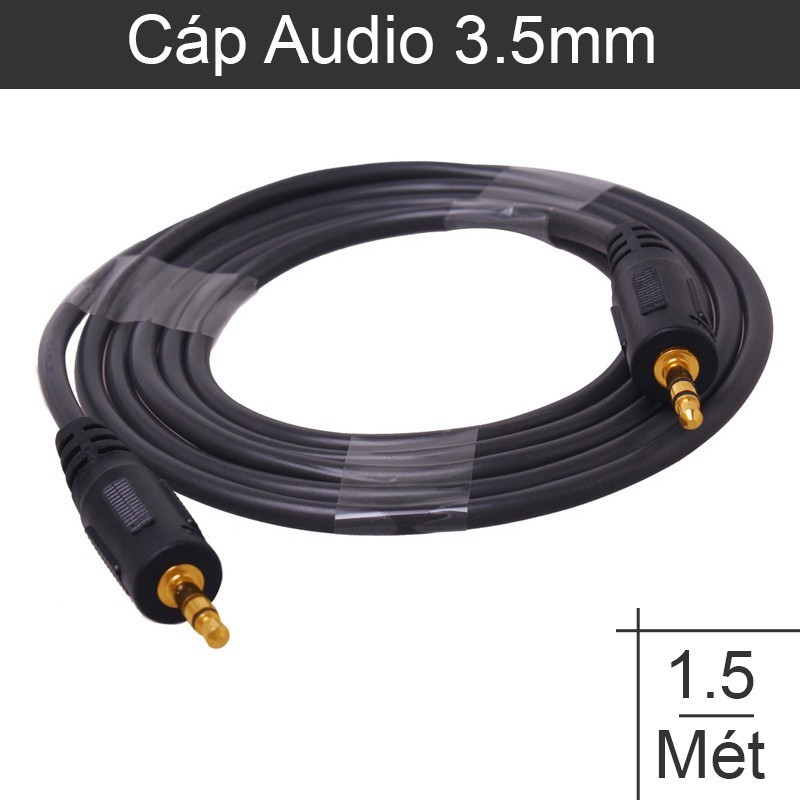 Cáp Audio 3.5mm 1.5m Dtech DT-6220