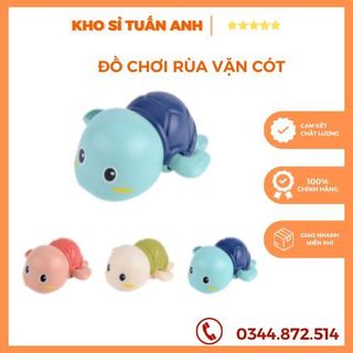Đồ chơi thả bồn tắm rùa bơi vặn dây cót dễ thương cho bé yêu - rùa bơi chạy cót dưới nước