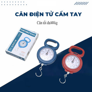 Cân điện tử cầm tay mini chính hãng nhỏ gọn cân câu cá bỏ túi tiện lợi 10 kg