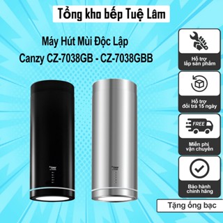 Máy hút mùi Canzy CZ 7038GBB | CZ 7038GB | Mẫu máy độc lập | Máy hút mùi đảo