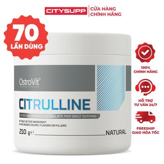 Thực Phẩm Bổ Sung Ostrovit Citrulline Malate 210g | Nhập khẩu Ba Lan