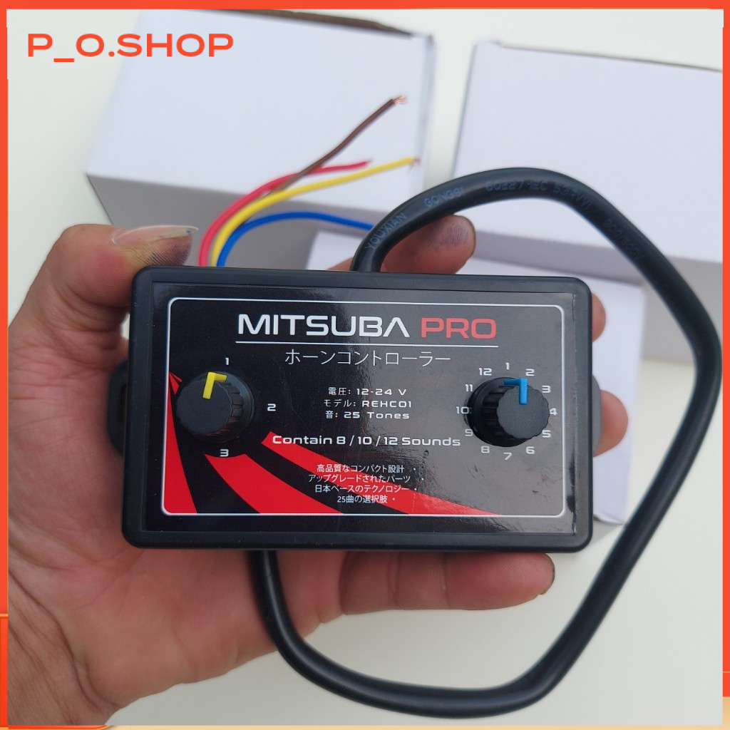 【🔥Rẻ】Nhại còi 25 bài, mitsuba pro, 12-25 bài pro, sài còi hơi còi điện, auto 12v, 24v - chất lượng c