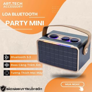 Loa bluetooth party 200 mini led công suất lớn bass siêu trầm loa di động cầm tay cao cấp