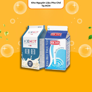 Kem béo thực vật Rich lùn hộp 454gr