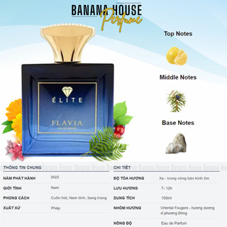 Nước hoa nam flavia elite edp full size 100ml đẳng cấp phái mạnh