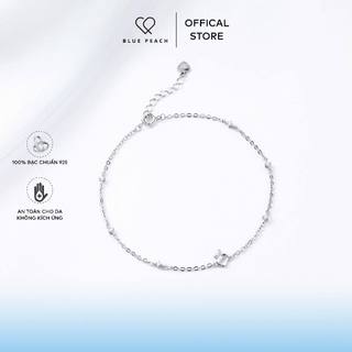 Lắc Chân Bạc Blue Peach Blue Peach WG LC241