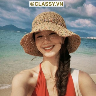 Mũ cói Classy Nón Cói Mềm Nơ Ren Trẻ trung xinh xắn 2 kiểu thắt nơ PK303