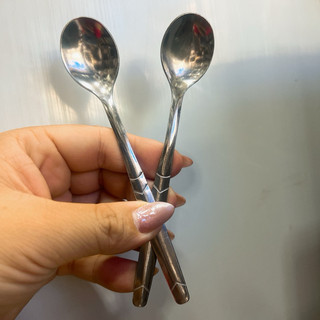 Muỗng cafe đen , Muỗng ăn kem INOX không rãnh