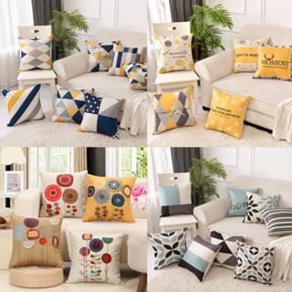 Vỏ gối tựa lưng vuông sofa, áo bao gối decor phòng khách ghế sofa (không kèm ruột) size 45x45cm - Kim Huệ GL