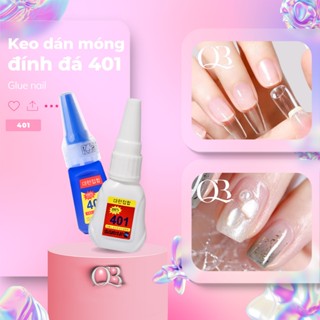 Keo 401 - keo dán móng keo đính đá Hàn Quốc 15g-20g (keo lỏng)