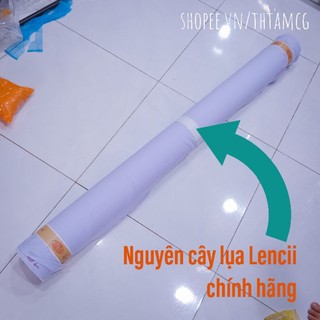 [Lụa Cao Cấp] Vải Áo Dài Trắng Học Sinh (Giãn Nhẹ 4 Chiều)