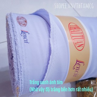 [Lụa Cao Cấp] Vải Áo Dài Trắng Học Sinh (Giãn Nhẹ 4 Chiều)