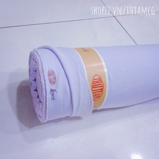 [Lụa Cao Cấp] Vải Áo Dài Trắng Học Sinh (Giãn Nhẹ 4 Chiều)