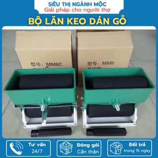 BỘ LĂN KEO DÁN GỖ  - đồ nội thất, ván gỗ, nhà máy sản xuất thùng carton - 1 BỘ