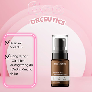 Serum vitamin c 16% + tranexamic acid 3% drceutics sáng da, chống lão hoá, mờ thâm nám
