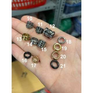 Charm khóa vòng tay inox size 6mm