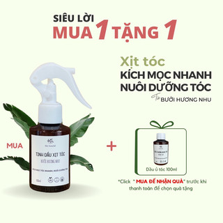 XỊT TÓC BƯỞI HƯƠNG NHU kích mọc tóc con, mềm mượt tóc - by GU.homelab