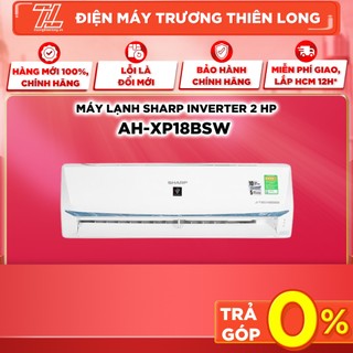 AH-XP18BSW - MIỄN PHÍ CÔNG LẮP - Máy Lạnh Inverter Sharp 2.0HP XP18BSW - GIAO HÀNG TOÀN QUỐC
