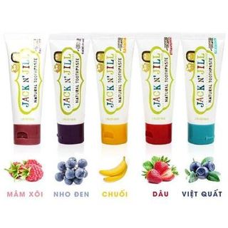 Kem đánh răng hữu cơ cho bé Jack n Jill