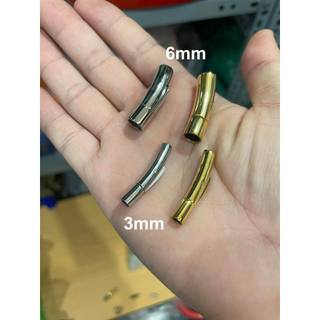 Khóa chốt vòng tay inox 3mm 6mm